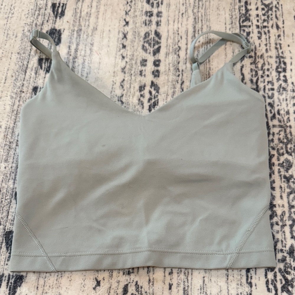 Lululemon Athletica Light Green Tank Top
